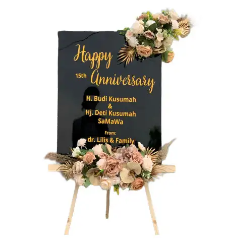 Papan Bunga Akrilik Bencoy